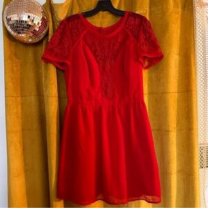 Urban Outfitters lace mini dress